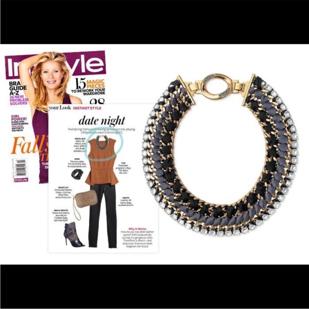 Retired Stella & Dot Tempest Bib Necklace - Picture 13 of 16